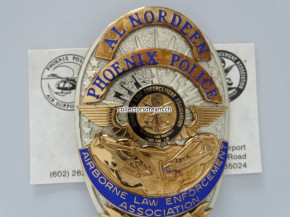 Police Badge Phoenix Police Pilot