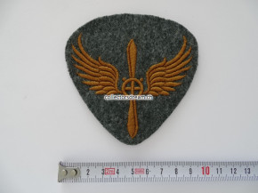 Stoffabzeichen Flieger Unteroffizier Ord. 1917/26 inkl. 1 Uniformknopf