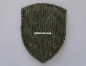 Patch /Stoffabzeichen, Klett, HQ Bat 11, gelb