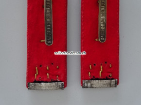 Schulterklappen Infanterie Oberleutnant Ord. 1898 Landwehr Bat. 133 Solothurn