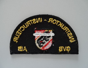 Patch - Stoffabzeichen Instruktor - Instructeur GVB - AIB Bern