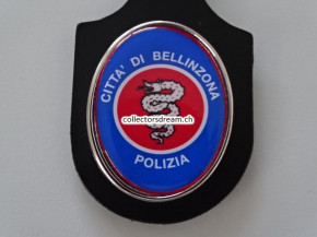 Brusttaschen Anhänger Citta' Di Bellinzona Polizia