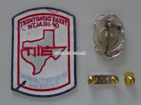 Dienstmarke - Badge Dallas Emergency Corps