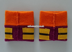 Schulterschlaufen / Patten (Achselschlaufen) Paar Offizier Oberstleutnant