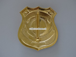Dienstmarke / Metall Badge Fire Fighter Volunteer