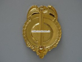 Metall Badge - Dienstmarke Captain Hogan Fire Dept. (State Indiana)
