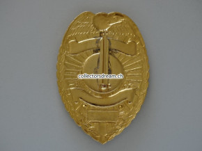 Metall Badge - Dienstmarke Volunteer Fire Fighter State of Kansas