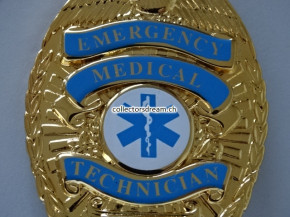 Dienstmarke - Badge EMT (Emergency Medical Technician)