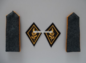 Schulterklappen Brigadier inklusive Kragenspiegel