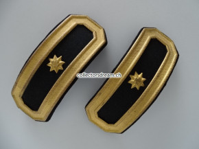 Offiziers Schulterbriden Leutnant Ordonnanz 1875/78 Schütze oder Arzt