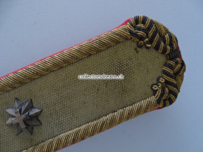 Stabsoffizier Schulterklappe Major Ord. 1898 Artillerie