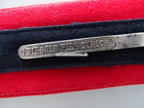 Schulterklappe (Einzelstück) Oberst der Infanterie Ord. 1898