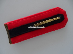 Schulterklappe (Einzelstück) Stabsoffizier Major Artillerie Ord. 1898