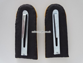 Schulterstücke (Epauletten) Goldfaden Metallfadenstickerei, Königreich Thailand, kurze weibliche Version