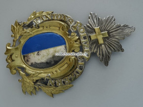 Tschako - Käppi Schild " Kantons Polizei Luzern "