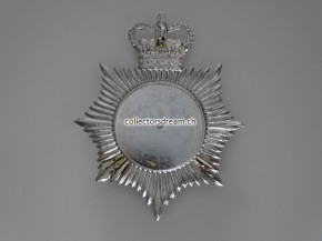 Britisches Bobbyhelm Abzeichen Royal Gibraltar Police
