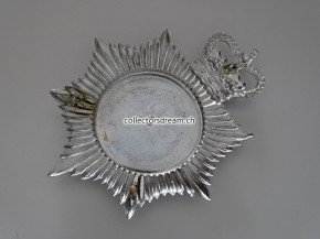 Britisches Bobbyhelm Abzeichen Royal Gibraltar Police