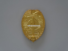 Metall Badge - Dienstmarke Professional Fire Fighter State of California