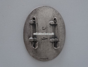 Alte Metall Dienstmarke Polizei-Police Kapo Bern verwendet von 1954 bis 1987