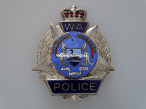 Badge - Metallabzeichen Police Fire Investigator Australien