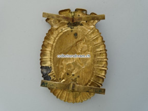 Tschako Emblem aus Messing Stadtpolizei Bern