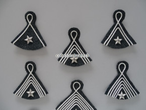 Rangabzeichen der sogenannten Zureiter Schweizer Armee