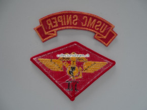 Stoffabzeichen / Patch Set U.S.M.C. 3rd. Marine Air Wing