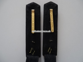 Schulterklappen Infanterie Schützen Bat. 7 Hauptmann Ord. 1898