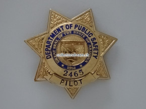 Police Badge Pilot Dept. of Public Safety State of Arizona