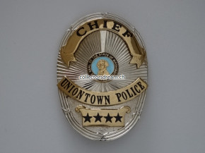 Police Badge Chief of Uniontown State Washington