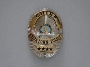 Police Badge Chief of Uniontown State Washington