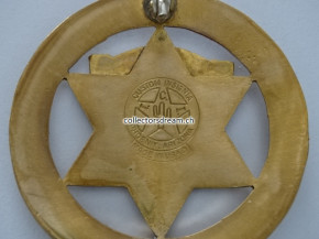 Police Badge Chief Wickenburg Police State Arizona