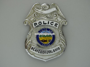 Badge Police Beavercreek State of Ohio ca. 1970er Jahre