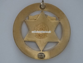 Police Officer Badge Wickenburg Police State Arizona