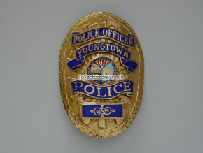 Police Officer Badge Youngtown State Arizona