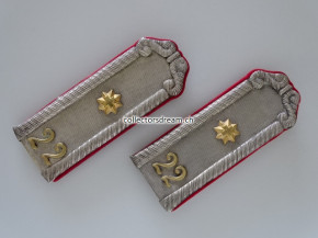 Schulterklappen Stabs-Offizier Major Ord. 1898