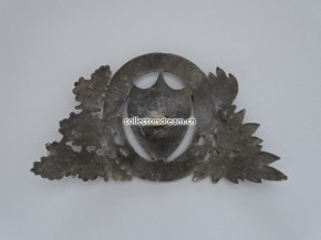 Tschako / Käppi Messing Emblem Kantonspolizei Waadt / Police cantonale de Vaud