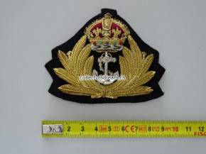 Britisch Royal Navy Mützenabzeichen