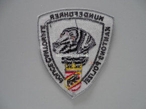 Patch - Stoffabzeichen Hundeführer Kantons Polizei Bern
