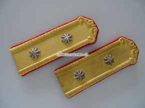 Schulterklappen eidg. Artillerie Oberstleutnant Ord. 1898