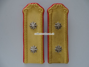 Schulterklappen eidg. Artillerie Oberstleutnant Ord. 1898