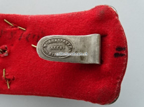 Offiziers Schulterbriden Oberst Ordonnanz 1875/80  Infanterie
