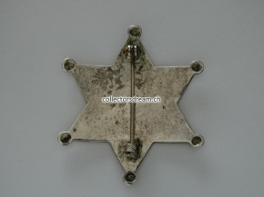 Western Metallabzeichen / Badge " Marshal "