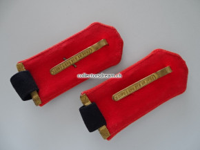 Schulterklappen eidg. Artillerie Major Ord. 1898