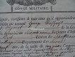 Entlassungsurkunde eines Schweizers in Französischen Diensten von 1792