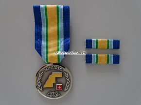 Medaille / Ribbon Auslandeinsatz West Sahara