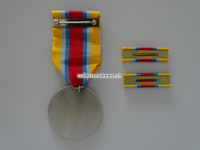 Medaille / Ribbon Auslandeinsatz Peace Support