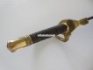 Offizierssäbel Schweiz eidg. Ordonnanz 1842/52 für Infanterie etc., Klinge mit Dekor