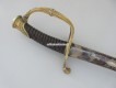 Offizierssäbel Schweiz eidg. Ordonnanz 1842/52 für Infanterie etc. gebleute und vergoldete Klinge