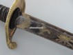 Offizierssäbel Schweiz eidg. Ordonnanz 1842/52 für Infanterie etc. gebleute und vergoldete Klinge